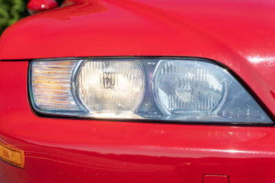 2000 BMW M Coupe in Imola Red 2 over Imola Red & Black Nappa