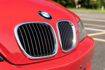 2000 BMW M Coupe in Imola Red 2 over Imola Red & Black Nappa