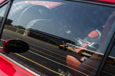 2000 BMW M Coupe in Imola Red 2 over Imola Red & Black Nappa