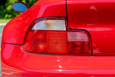 2000 BMW M Coupe in Imola Red 2 over Imola Red & Black Nappa