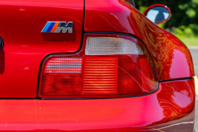 2000 BMW M Coupe in Imola Red 2 over Imola Red & Black Nappa