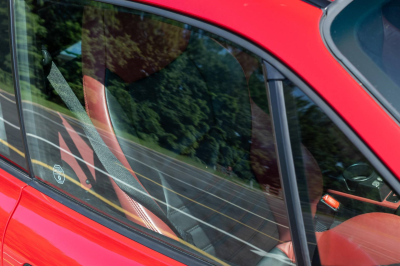2000 BMW M Coupe in Imola Red 2 over Imola Red & Black Nappa