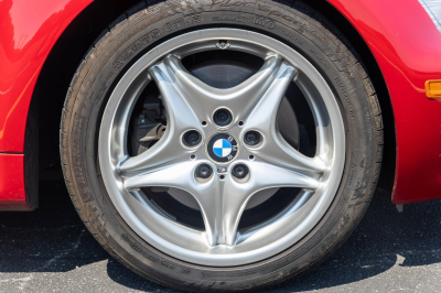 2000 BMW M Coupe in Imola Red 2 over Imola Red & Black Nappa