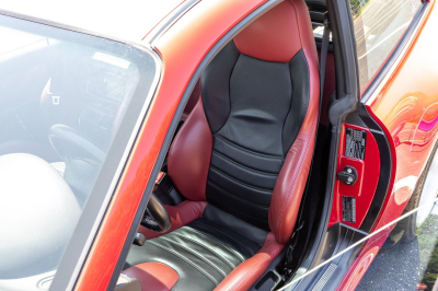 2000 BMW M Coupe in Imola Red 2 over Imola Red & Black Nappa