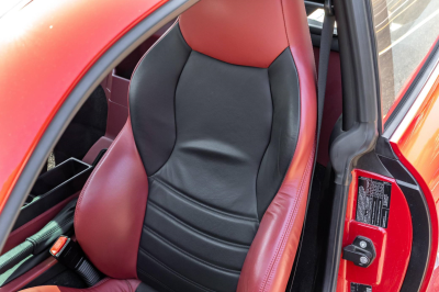 2000 BMW M Coupe in Imola Red 2 over Imola Red & Black Nappa