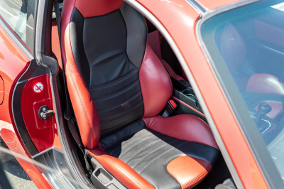 2000 BMW M Coupe in Imola Red 2 over Imola Red & Black Nappa