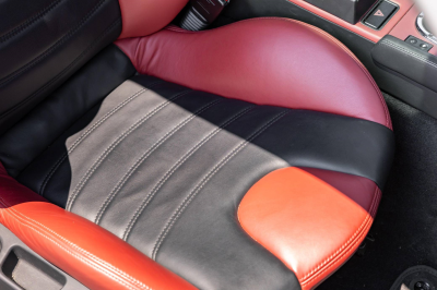 2000 BMW M Coupe in Imola Red 2 over Imola Red & Black Nappa