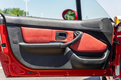 2000 BMW M Coupe in Imola Red 2 over Imola Red & Black Nappa