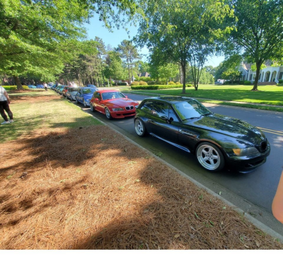 2000 BMW M Coupe in Cosmos Black Metallic over Black Nappa