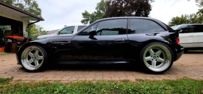 2000 BMW M Coupe in Cosmos Black Metallic over Black Nappa