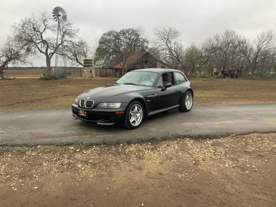 2000 BMW M Coupe in Cosmos Black Metallic over Dark Beige Oregon