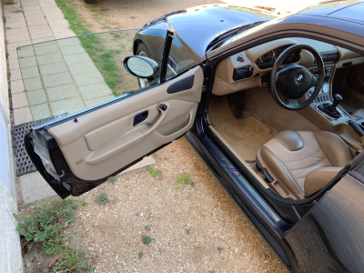 2000 BMW M Coupe in Cosmos Black Metallic over Dark Beige Oregon