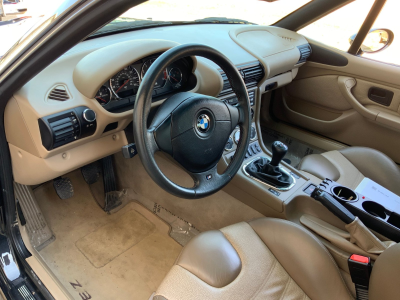 2000 BMW M Coupe in Cosmos Black Metallic over Dark Beige Oregon