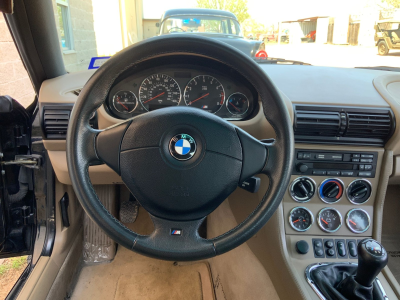 2000 BMW M Coupe in Cosmos Black Metallic over Dark Beige Oregon