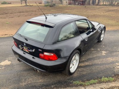 2000 BMW M Coupe in Cosmos Black Metallic over Dark Beige Oregon