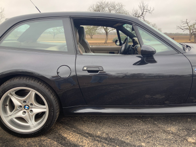 2000 BMW M Coupe in Cosmos Black Metallic over Dark Beige Oregon