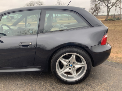 2000 BMW M Coupe in Cosmos Black Metallic over Dark Beige Oregon