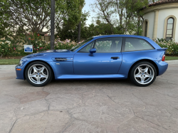 2000 BMW M Coupe in Estoril Blue Metallic over Estoril Blue & Black Nappa