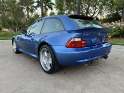 2000 BMW M Coupe in Estoril Blue Metallic over Estoril Blue & Black Nappa