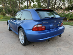 2000 BMW M Coupe in Estoril Blue Metallic over Estoril Blue & Black Nappa