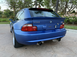2000 BMW M Coupe in Estoril Blue Metallic over Estoril Blue & Black Nappa