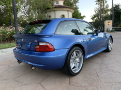 2000 BMW M Coupe in Estoril Blue Metallic over Estoril Blue & Black Nappa
