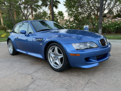 2000 BMW M Coupe in Estoril Blue Metallic over Estoril Blue & Black Nappa