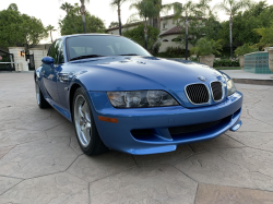 2000 BMW M Coupe in Estoril Blue Metallic over Estoril Blue & Black Nappa