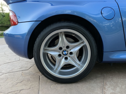 2000 BMW M Coupe in Estoril Blue Metallic over Estoril Blue & Black Nappa