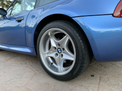 2000 BMW M Coupe in Estoril Blue Metallic over Estoril Blue & Black Nappa