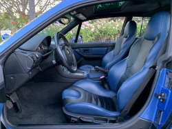 2000 BMW M Coupe in Estoril Blue Metallic over Estoril Blue & Black Nappa