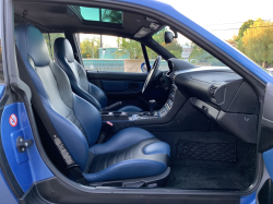 2000 BMW M Coupe in Estoril Blue Metallic over Estoril Blue & Black Nappa