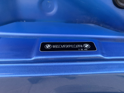 2000 BMW M Coupe in Estoril Blue Metallic over Estoril Blue & Black Nappa