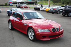 2000 BMW M Coupe in Imola Red 2 over Imola Red & Black Nappa