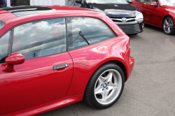 2000 BMW M Coupe in Imola Red 2 over Imola Red & Black Nappa