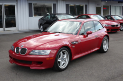 2000 BMW M Coupe in Imola Red 2 over Imola Red & Black Nappa