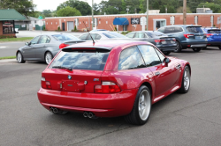 2000 BMW M Coupe in Imola Red 2 over Imola Red & Black Nappa