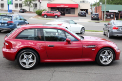 2000 BMW M Coupe in Imola Red 2 over Imola Red & Black Nappa