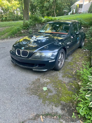 2000 BMW M Coupe in Cosmos Black Metallic over Kyalami Orange & Black Nappa