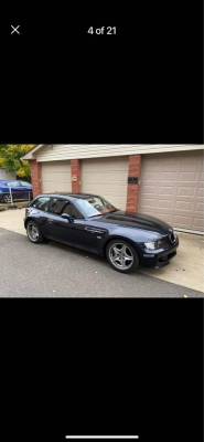 2000 BMW M Coupe in Cosmos Black Metallic over Kyalami Orange & Black Nappa