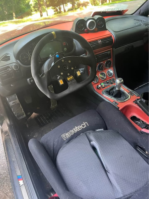2000 BMW M Coupe in Cosmos Black Metallic over Kyalami Orange & Black Nappa