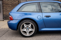 2000 BMW M Coupe in Estoril Blue Metallic over Estoril Blue & Black Nappa