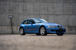 2000 BMW M Coupe in Estoril Blue Metallic over Estoril Blue & Black Nappa