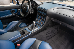 2000 BMW M Coupe in Estoril Blue Metallic over Estoril Blue & Black Nappa