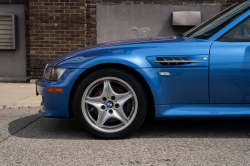 2000 BMW M Coupe in Estoril Blue Metallic over Estoril Blue & Black Nappa
