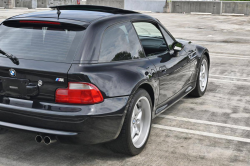 2000 BMW M Coupe in Cosmos Black Metallic over Dark Gray & Black Nappa