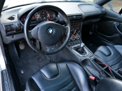 2000 BMW M Coupe in Titanium Silver Metallic over Black Nappa