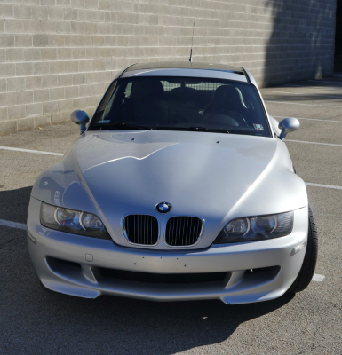 2000 BMW M Coupe in Titanium Silver Metallic over Black Nappa