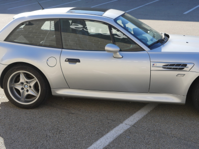 2000 BMW M Coupe in Titanium Silver Metallic over Black Nappa