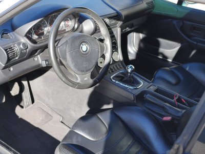 2000 BMW M Coupe in Titanium Silver Metallic over Black Nappa